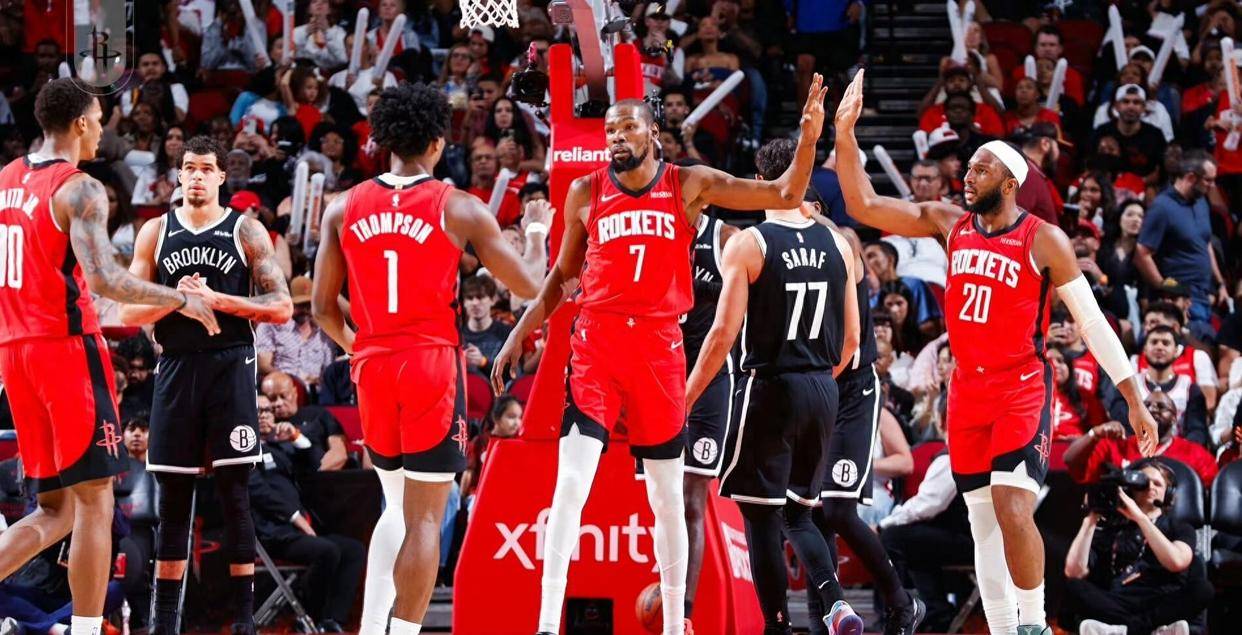 火箭队全明星组合火力全开，备战季后赛