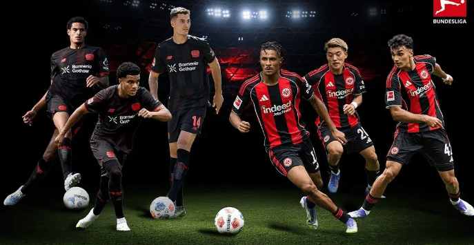 包含勒沃库森客场击败法兰克福，豪取客场三分的词条